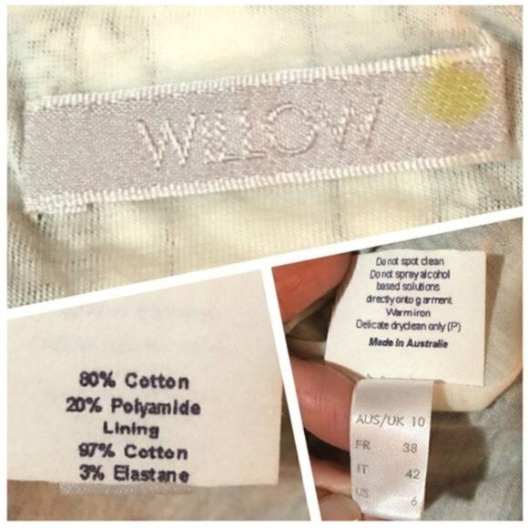 Willow Lace T-Shirt Dress Cap Sleeve Gothic Black Cream 6 - Picture 8 of 9